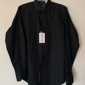 Robert Graham men’s black shirt size small